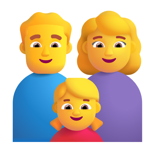 👨‍👩‍👧